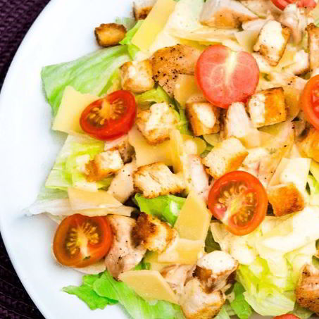 Рецепт Салата Цезарь с соусом