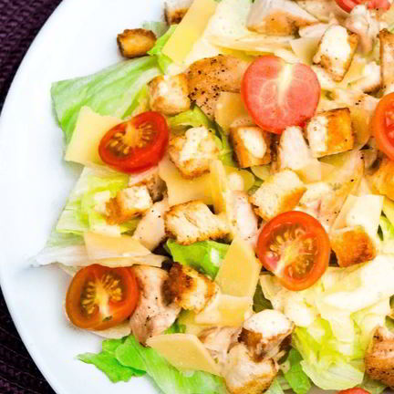 Рецепт Салата Цезарь с соусом