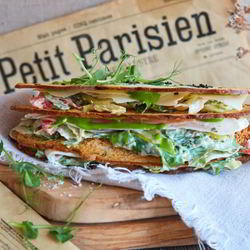 Рецепт Сэндвича с салатом Цезарь