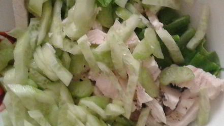 Рецепт цезаря с чипсами из лаваша