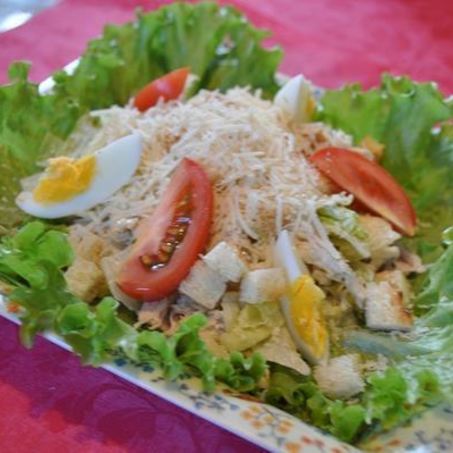 Рецепт Цезаря с курицей