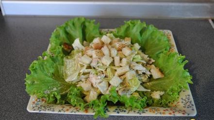 Рецепт цезаря с курицей