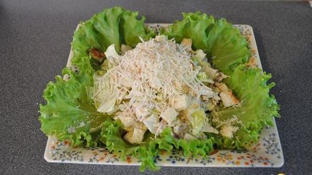 Рецепт цезаря с курицей