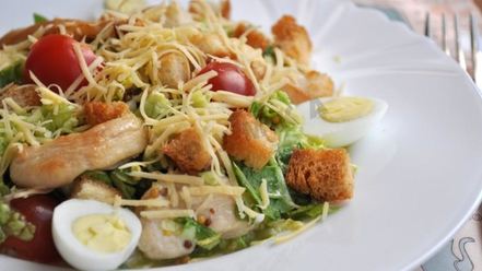 Рецепт цезаря с пекинской капустой