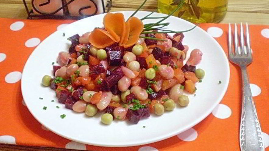 Рецепт диетического винегрета для похудения