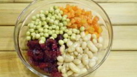 Рецепт диетического винегрета для похудения