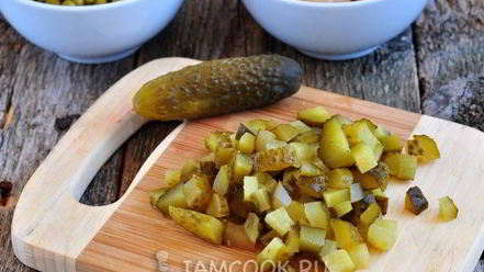 Рецепт диетического винегрета