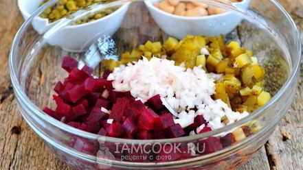 Рецепт диетического винегрета