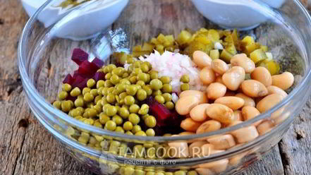 Рецепт диетического винегрета