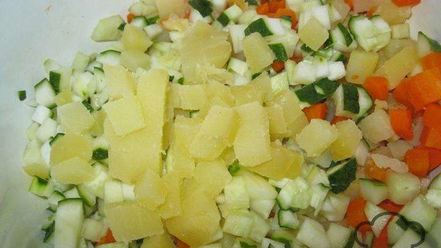 Рецепт летнего винегрета