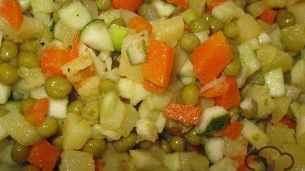 Рецепт летнего винегрета