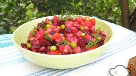 Рецепт летнего винегрета