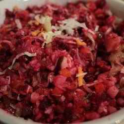 Рецепт Литовского винегрета с грибами