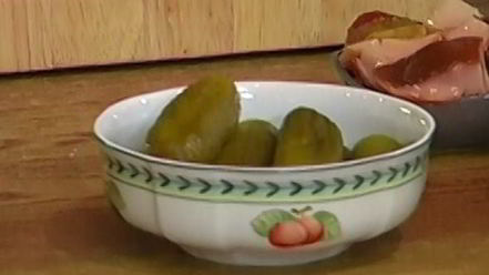 Рецепт литовского винегрета с грибами