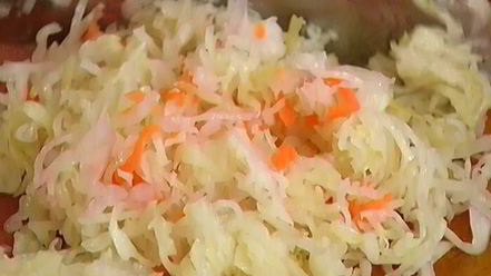 Рецепт литовского винегрета с грибами