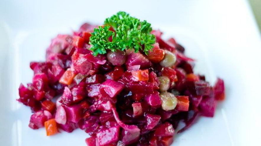 Рецепт постного винегрета