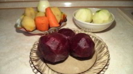 Рецепт постного винегрета