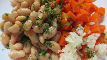 Рецепт салата винегрет под одноименным соусом