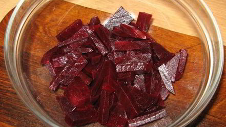 Рецепт скудного винегрета