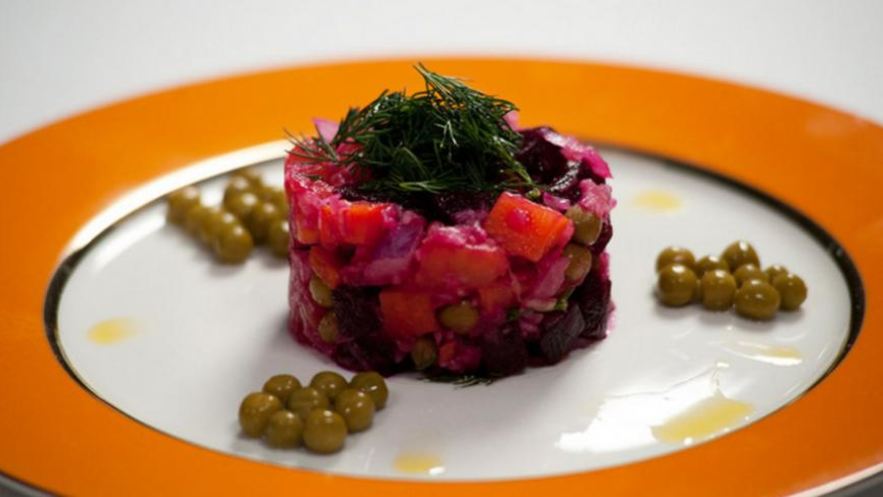 Рецепт славянского винегрета с репой