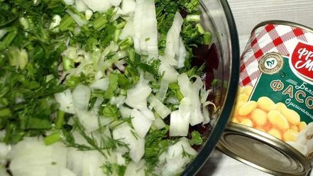 Рецепт старорусского винегрета с судаком