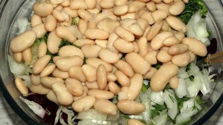 Рецепт старорусского винегрета с судаком