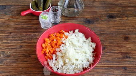 Рецепт винегрета без горошка