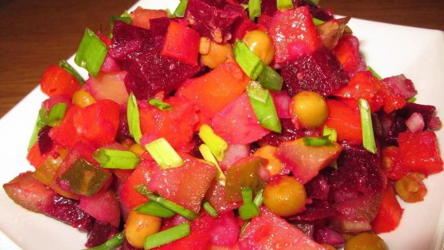 Рецепт винегрета для похудения