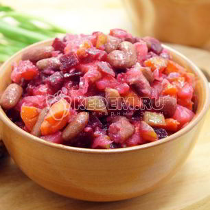 Рецепт Винегрета классического с фасолью