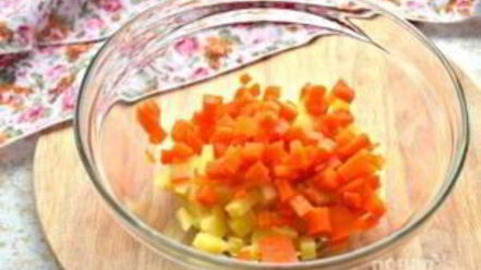 Рецепт винегрета классического с горошком и капустой