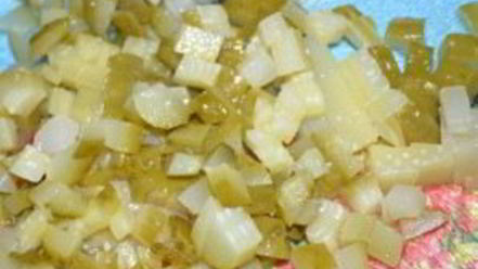 Рецепт винегрета классического с горошком