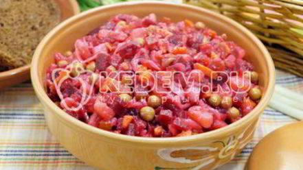 Рецепт винегрета классического