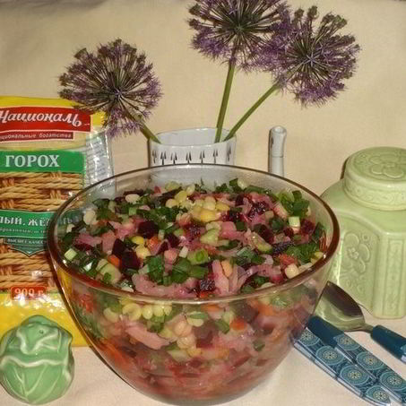 Рецепт Винегрета Новинка