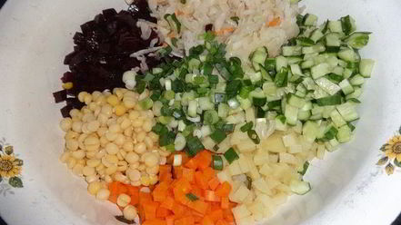 Рецепт винегрета новинка