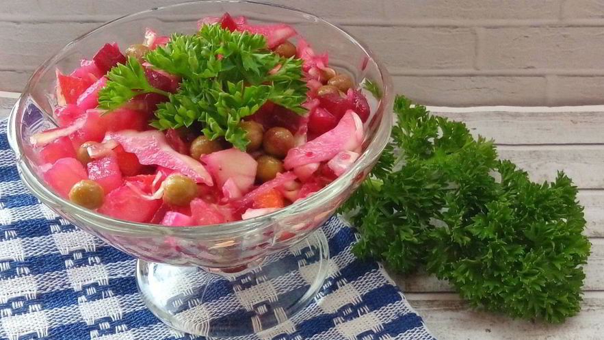 Рецепт винегрета пикантого