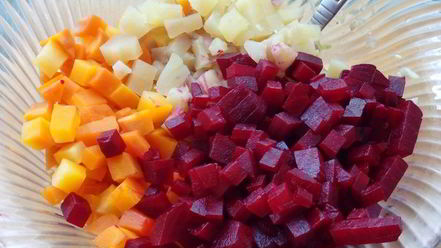 Рецепт винегрета пикантого