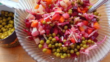 Рецепт винегрета пикантого