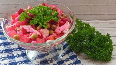 Рецепт винегрета пикантого