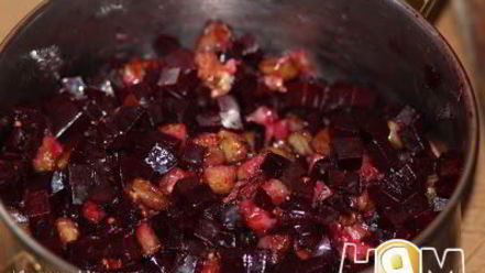 Рецепт винегрета с баклажанами