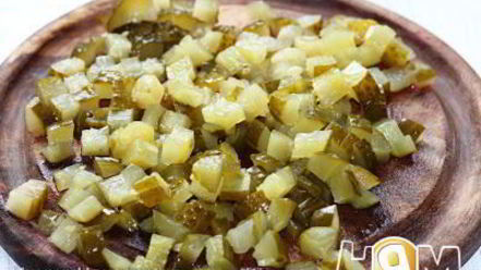 Рецепт винегрета с баклажанами