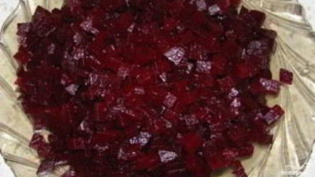 Рецепт винегрета с горошком