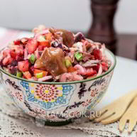 Рецепт Винегрета с грибами