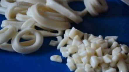 Рецепт винегрета с кальмарами