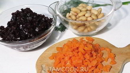 Рецепт винегрета с килькой