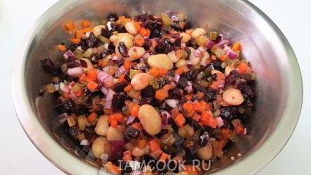 Рецепт винегрета с килькой