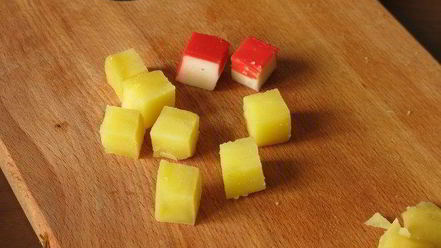 Рецепт винегрета с крабовыми палочками