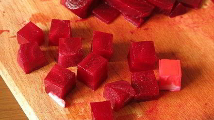 Рецепт винегрета с крабовыми палочками