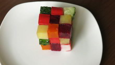 Рецепт винегрета с крабовыми палочками