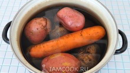 Рецепт винегрета с квашеной капустой