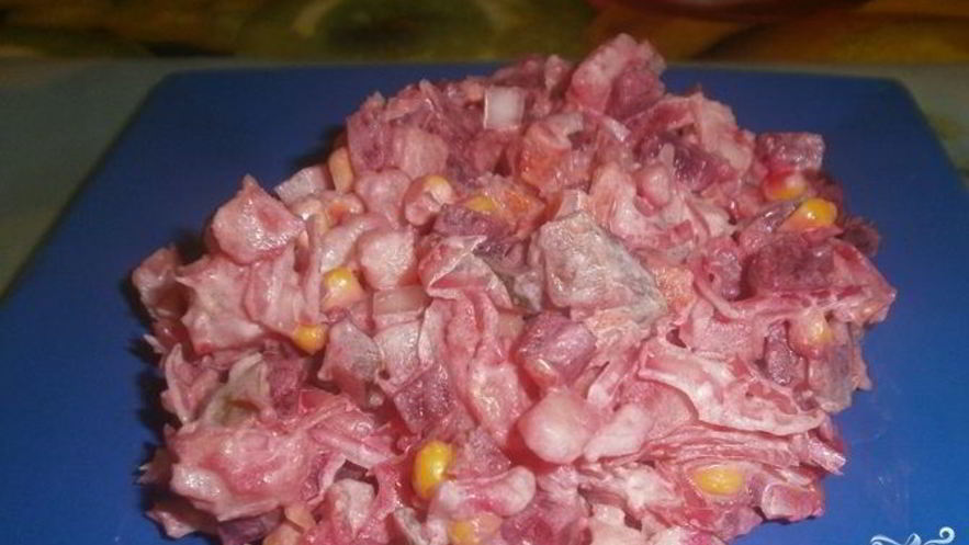 Рецепт винегрета с майонезом